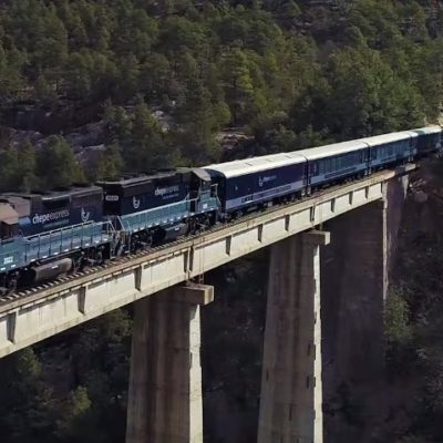 Train ride through the Copper Canyon, the Chepe Express